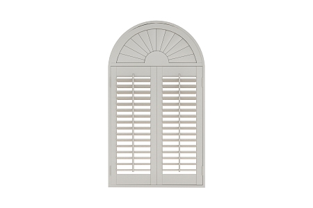 Jane Europe arc window 3d model