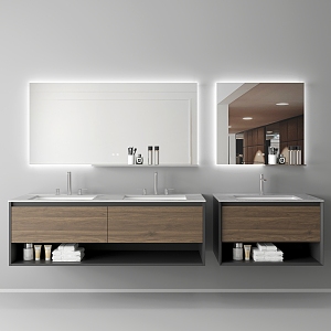 Bathroom Cabinet Bathroom Cabinet Washstand 3d model