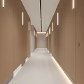 Modern Luxury Public Toilet Interior Design With Marble Wash Counter And Warm Comfortable Ambient Lighting