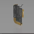 LMA-470 Gray And Yellow Industrial Equipment With Display Screen Control Buttons And Portable Handle