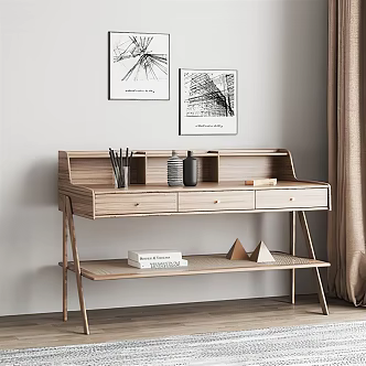 Modern Desk 3d model