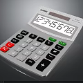Casio Electronic Calculator With Digital Display Numeric Keypad And Function Keys 3d model