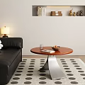 Middle Ancient Style Coffee Table 3d model