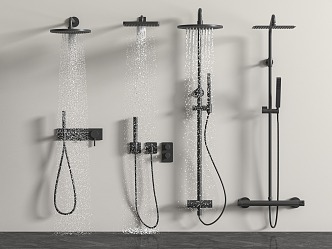 Shower 3d model