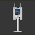 Modern Syringe Automatic High Voltage Sjector Feeder Power Supply Injector Circuit Equipment 3d model