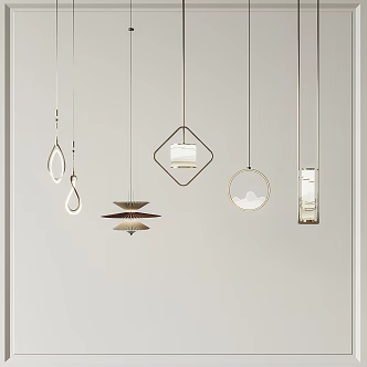 Chandelier Combination 3d model
