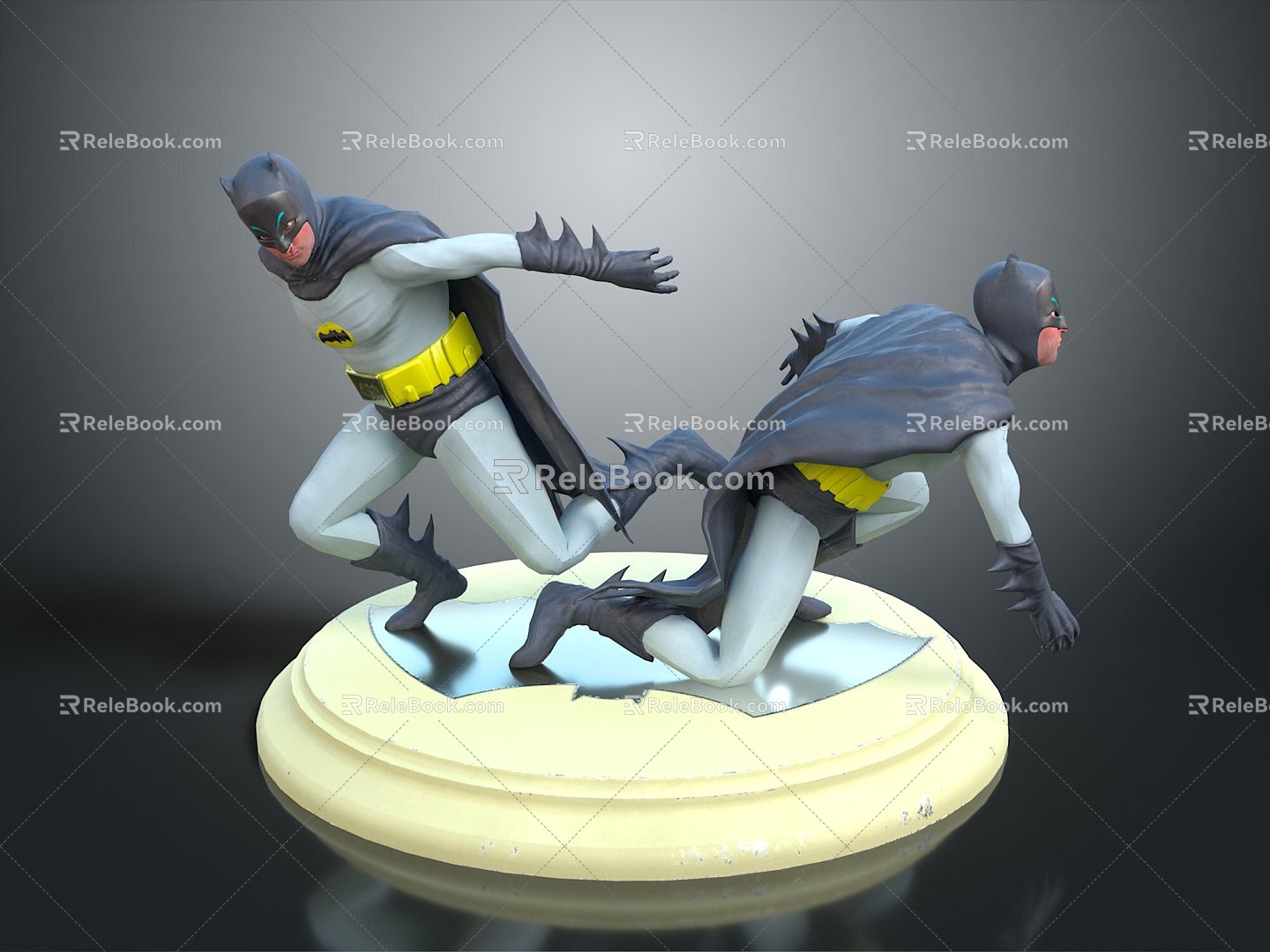 Batman Wyman Heroes Cartoon Batman Anime Batman Anime Batman Animated Characters 3d model