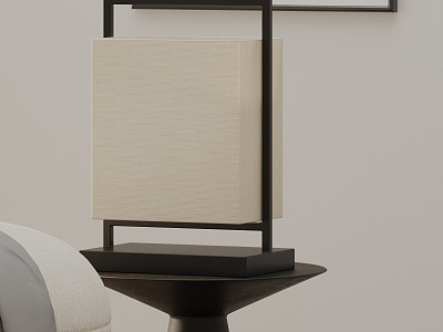 Table lamp 3d model