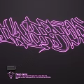 Artistic Pink Graffiti Lettering Neon Lamp For Modern Wall Decor