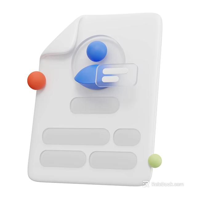 White Object With Colorful Balls Blue Component And Rectangular Grooves Design 3d model 