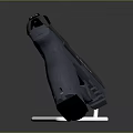 Three Different Colored Pistols Displayed On Black Background With Reflective Surfaces