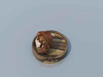 Flower Pot Ornaments Fruit Ornaments Utensils 3d model