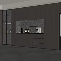 Modern Wine Cabinet Interior Design With Glass Doors Wine Bottles And Glassware In Living Room