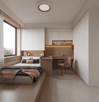 Modern Bedroom 3d model