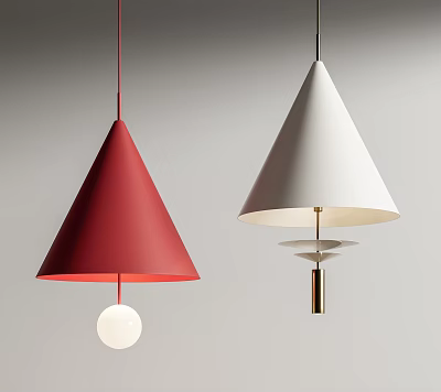 Modern chandelier 3d model