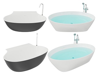 Modern Bathtub 3d model