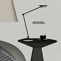 Modern table lamp 3d model