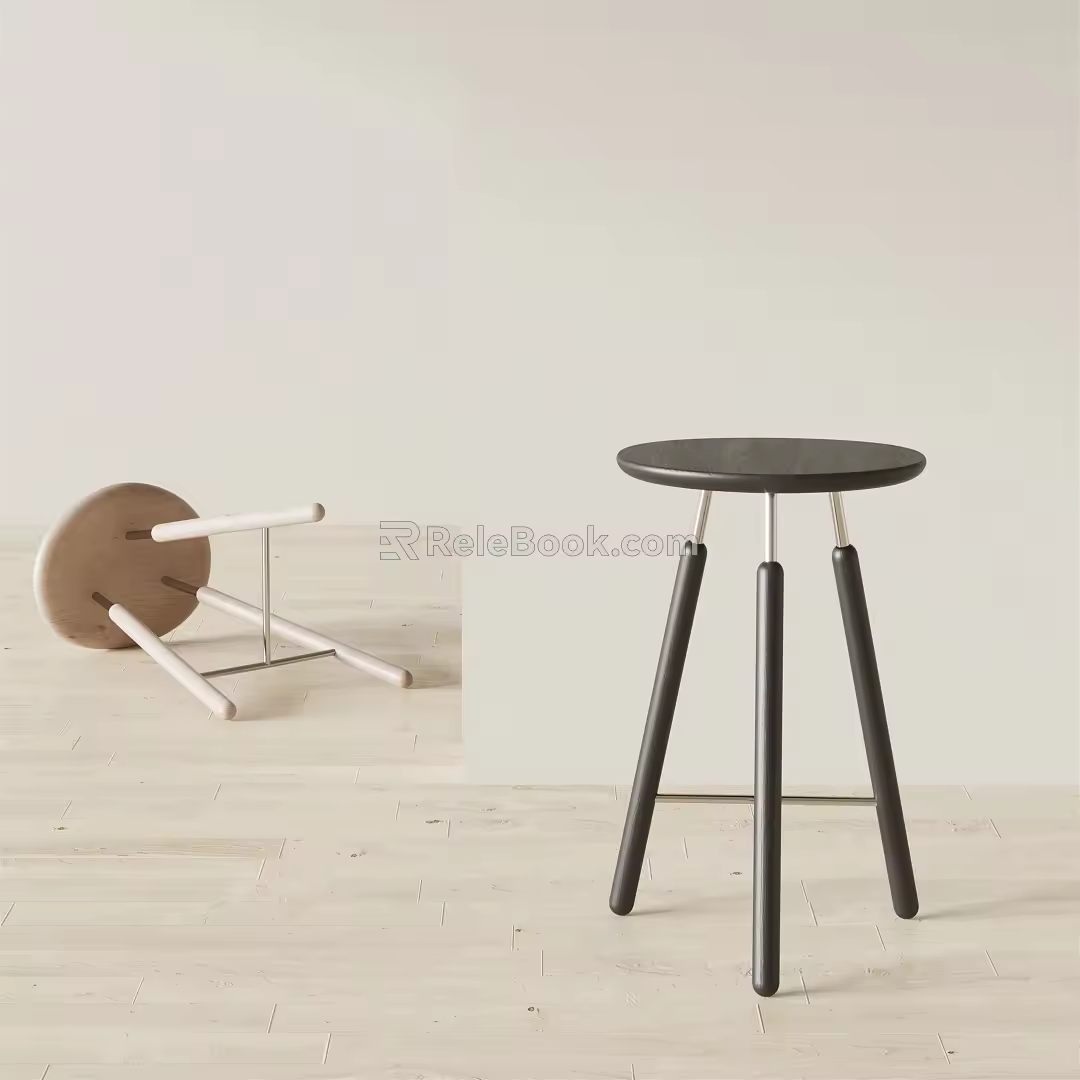Bar stool 3d model