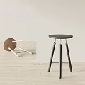 Bar stool 3d model