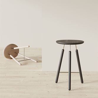 Bar stool 3d model