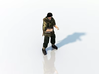 Animal character sketch 3d model