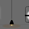 Modern Pendant Lights with Glass Shade and Metal Frame for Contemporary Home Decor