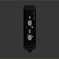 laser tower turret turntable sci-fi tower defense game tower defense sci-fi turret game turret game turret 3d model