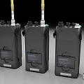 Sony Professional Audio Recorders With Multiple Buttons Display Screens And Antennas