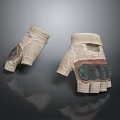 Protective Half Finger Gloves With Breathable Material For Sports And Daily Use