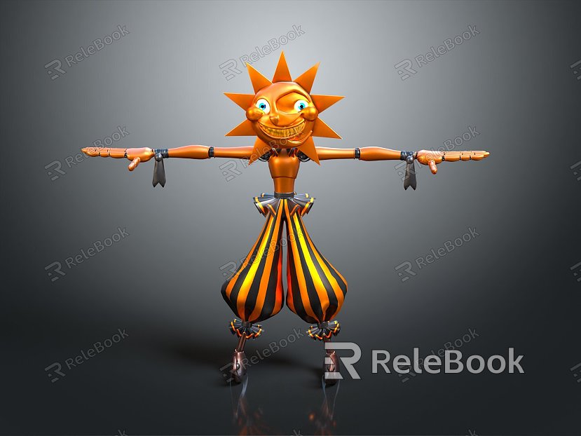 Robot Puppet Man Machine Puppet Puppet Woman Hanging Line Puppet Figure Game Figure Game Character model