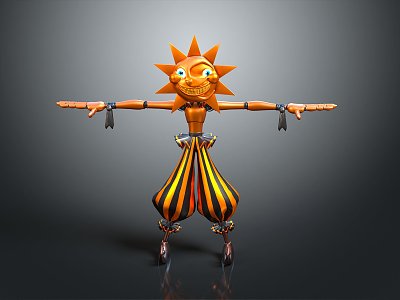 Robot Puppet Man Machine Puppet Woman Hanging Line Puppet Figure Game Figure Game Character model