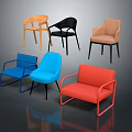 Modern Leisure Chairs In Various Colors And Stylish Designs For Comfortable Seating