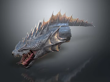 Modern Monster Hydra Hydra (ID:ggajh739046)