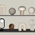 Modern Table Lamp Cream Style Table Lamp Decorative Table Lamp Sofa Table Lamp Bedside Table Lamp Bedside Table Lamp Bedroom Table Lamp Living Room Table Lamp Spherical Table Lamp 3d model