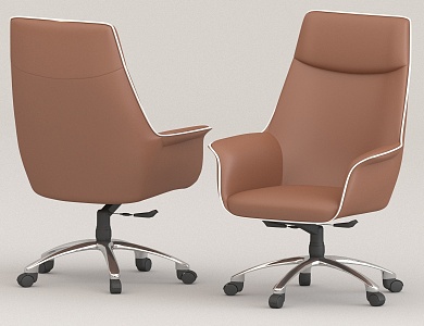 Swivel Chair Office Chair Leisure Chair 3d model