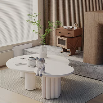 Modern coffee table 3d model