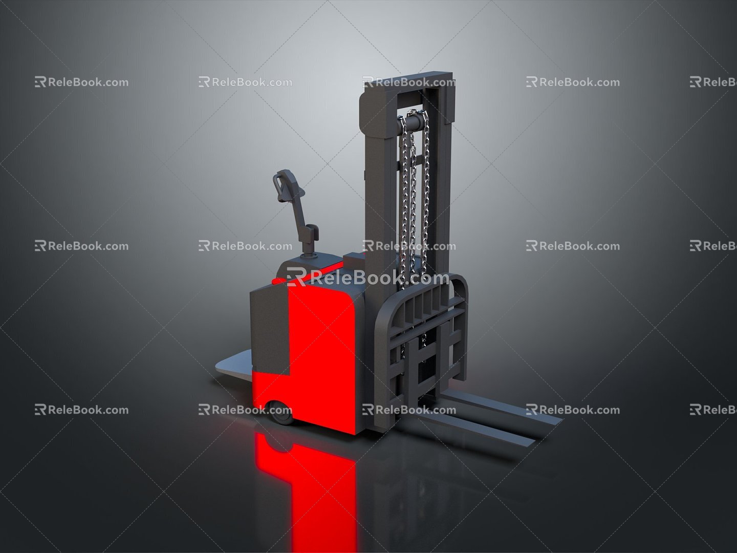 Forklift Pallet Truck Pallet Truck Cargo Truck 3d model