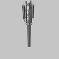 Modern Minimalist Floor Lamp With Metal Pole And Flat Panel Light Design