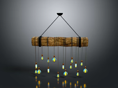 Wind chime decorations, handicrafts, hanging decorations, daily necessities 3d model