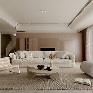 Living room 3d model