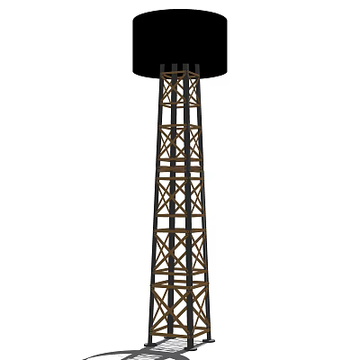 Modern floor lamp 3d model