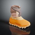 Modern Boots Snow Boots Men Boots 3d model