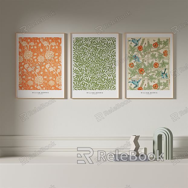 Modern Plant Painting Simple Decorative Painting model