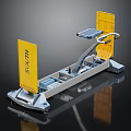 SOFIT Yellow Mechanical Equipment With Metal Frame And Support Panels For Industrial Use