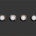 Assorted Cold Brew Coffee Glass Bottles With White Caps And Different Colors