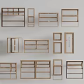 Windows casement window sliding window bay window floor-to-ceiling window 3d model