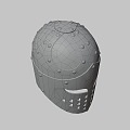 Knight's Helmet 3d model