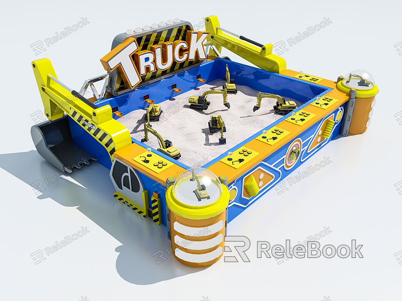 Modern game machine amusement equipment digging machine game machine model