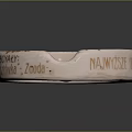 Majster Basiowski Decorative Ashtray Ornament From Oswiecim With Unique Design