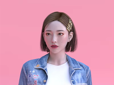 modern woman. 3d model modern woman. 3d model